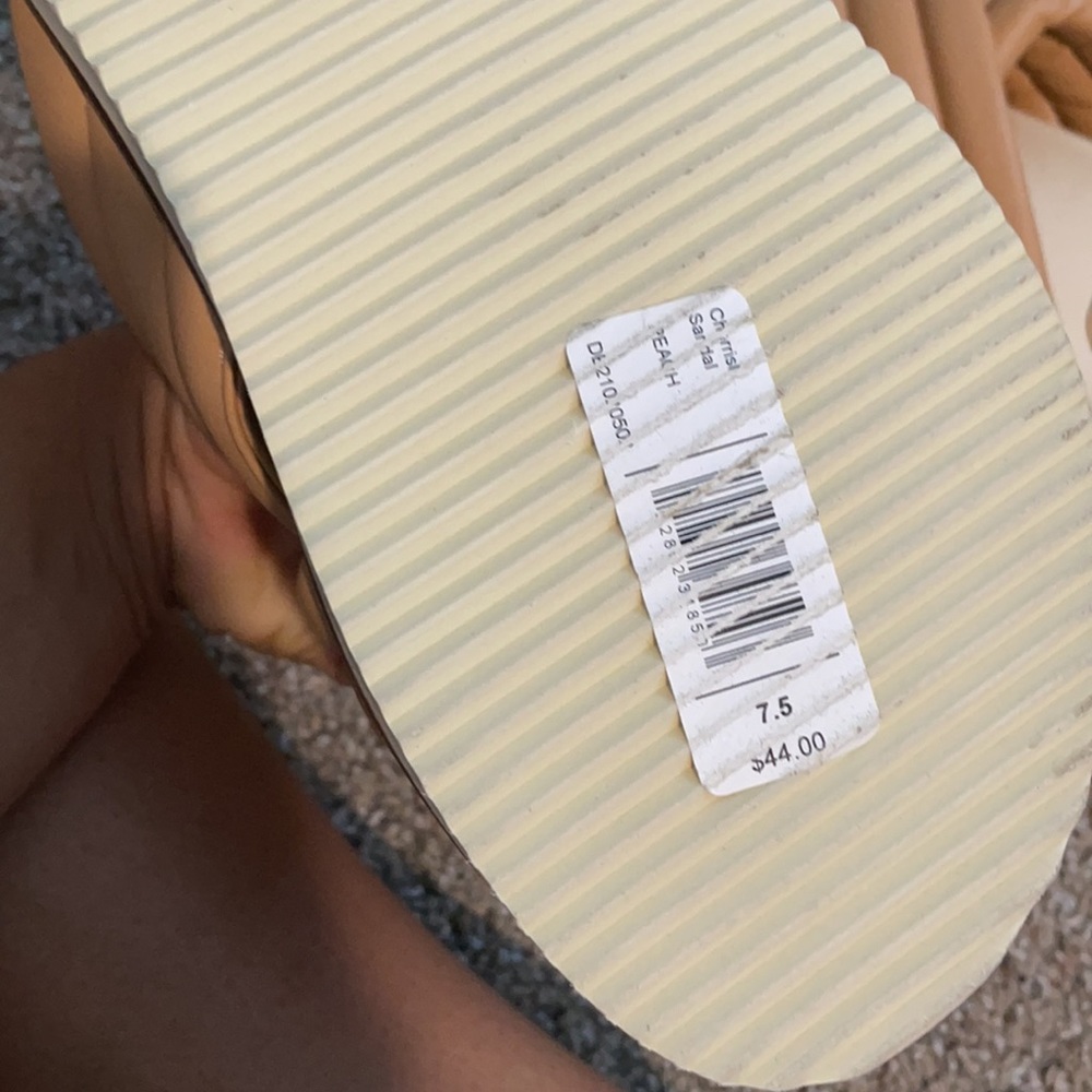 Tan Summer Sandals - Picture 4 of 4